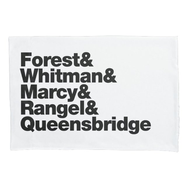 Housse D'oreillers Les projets (devant)