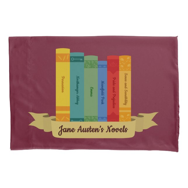 Housse D'oreillers Les romans de Jane Austen III (devant)