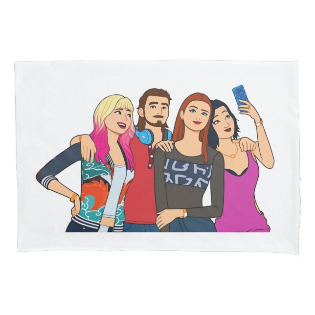Housse D'oreillers Les Sims 4 (devant)