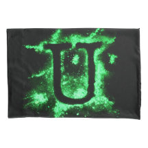 LETTRE U MAJUSCULE VERTE