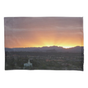 Housse D'oreillers Lever de soleil sur le paysage de St. George Utah