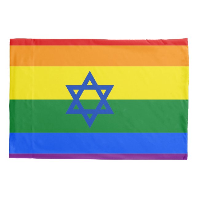 Housse D'oreillers LGBT Israël (Dos)