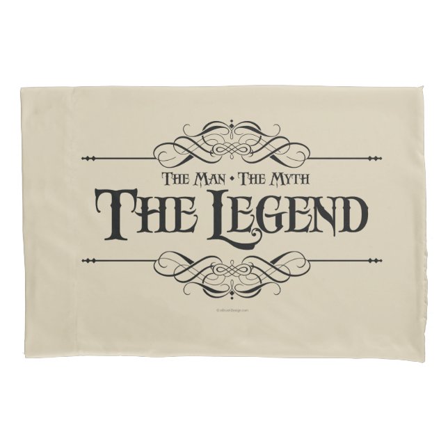 Housse D'oreillers L'Homme, Le Mythe, La Légende (devant)