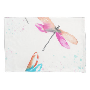 Housse D'oreillers Libellules 2