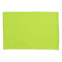 Lime Green Taille standard Coussin Coque paire