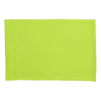 Housse D'oreillers Lime Vert simple taille Coussin Coque