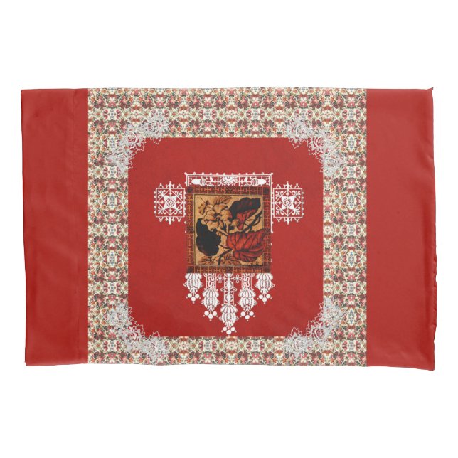 Housse D'oreillers Literie vintage Design4u (devant)