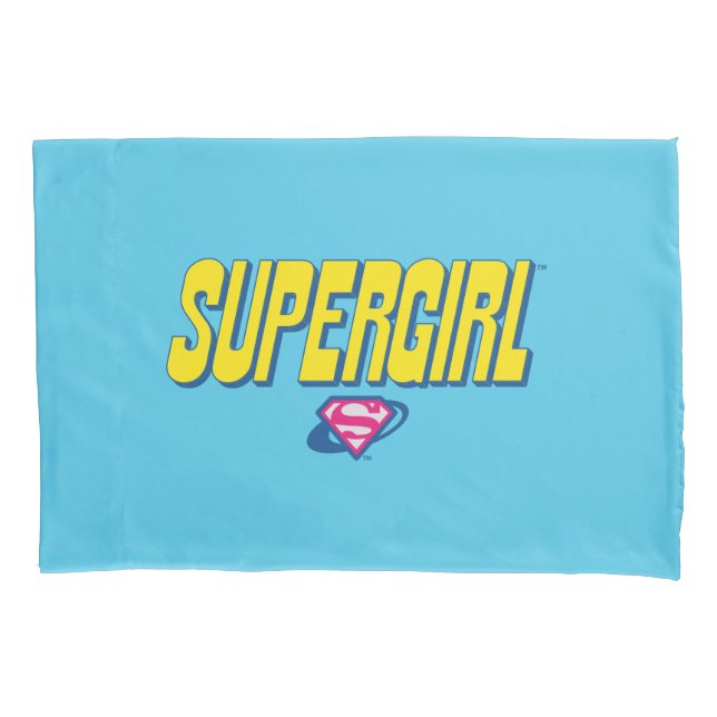 Housse D'oreillers Logo Pop Supergirl (devant)