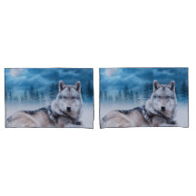 Loup solitaire / Loups Loup Lune Lune Faune