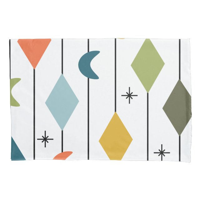 Housse D'oreillers Lunes de diamant (devant)