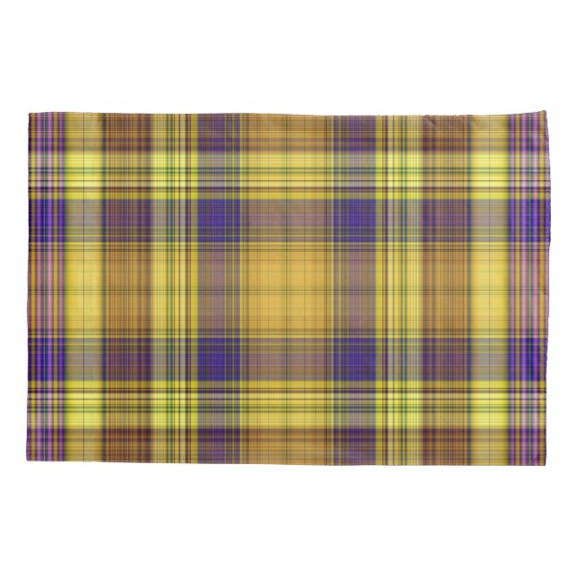 Housse D'oreillers Madras coloré (Dos)