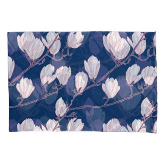 Housse D'oreillers Magnolia Elegance : Le Printemps de la Marine