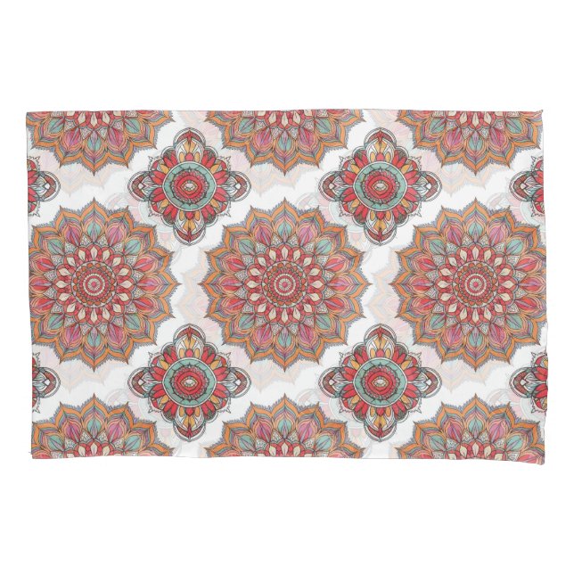 Housse D'oreillers Mandala da Harmonia (Calmante e Tranquilizante) (devant)