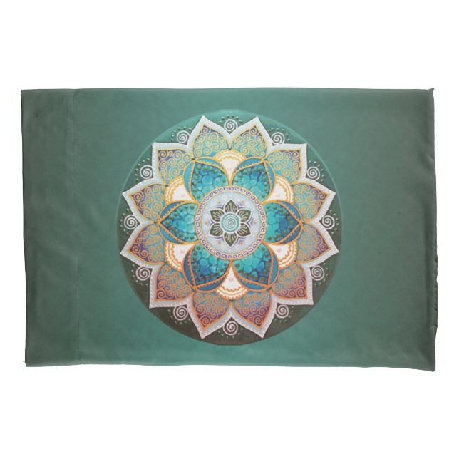 Housse D'oreillers Mandala - Pillowcase (devant)