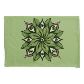 Housse D'oreillers Mandala - Trippy Floral Patal