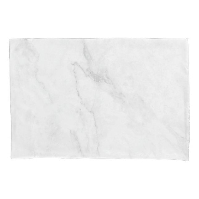 Housse D'oreillers Marbre Blanc (devant)