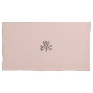 Housse D'oreillers Marie Antoinette - monogramme - Royal Monogram