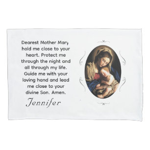 Housse D'oreillers Marie et Enfant Jésus personnalisables