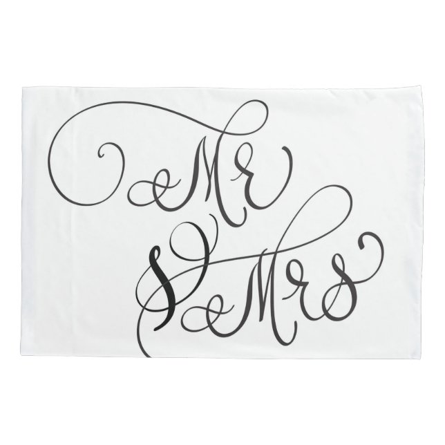 Housse D'oreillers Mariée et fille (Dos)