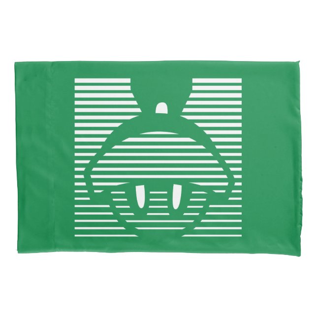 Housse D'oreillers MARVIN L'Icône rayée MARTIAN™ (devant)