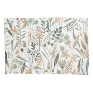 Housse D'oreillers Meadow Fleurs sauvages : Aquarelle Charme.