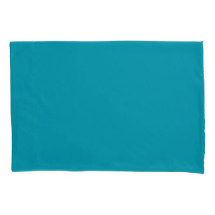 Housse D'oreillers Mer de couleur vive turquoise