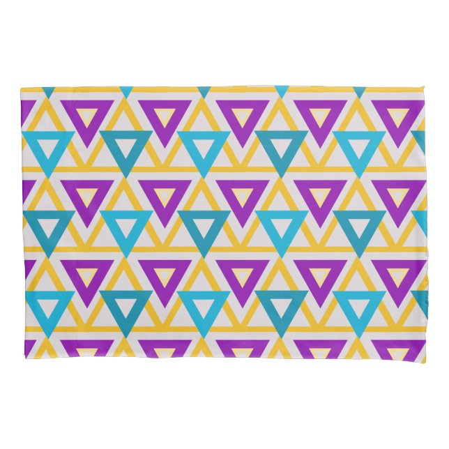 Housse D'oreillers Mesh triangle Bauhaus (devant)