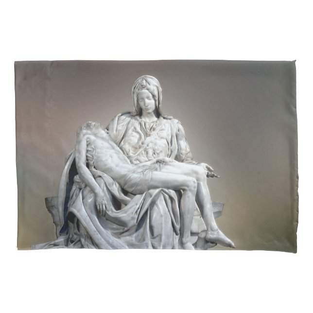Housse D'oreillers Michelangelo - La Pieta (devant)