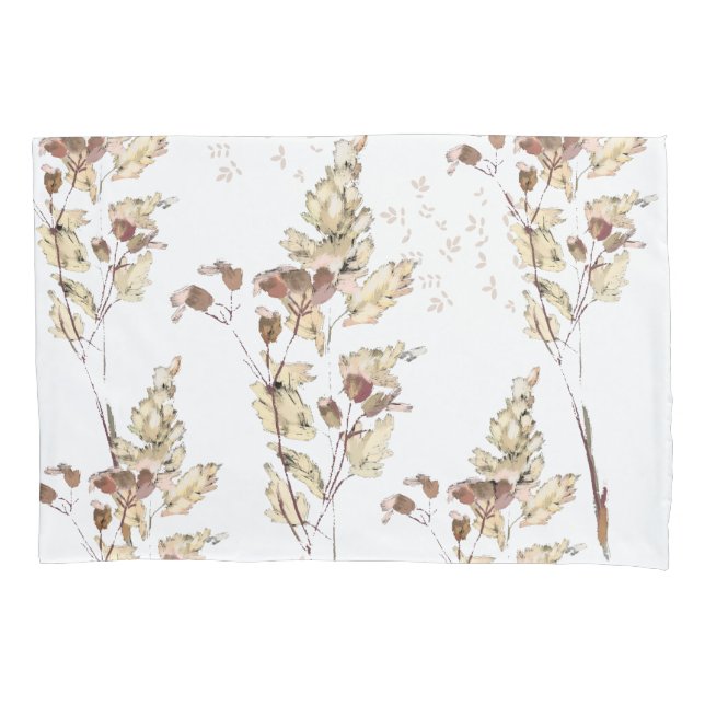 Housse D'oreillers Mikitiez pisce nature selfloe fleur rose (devant)