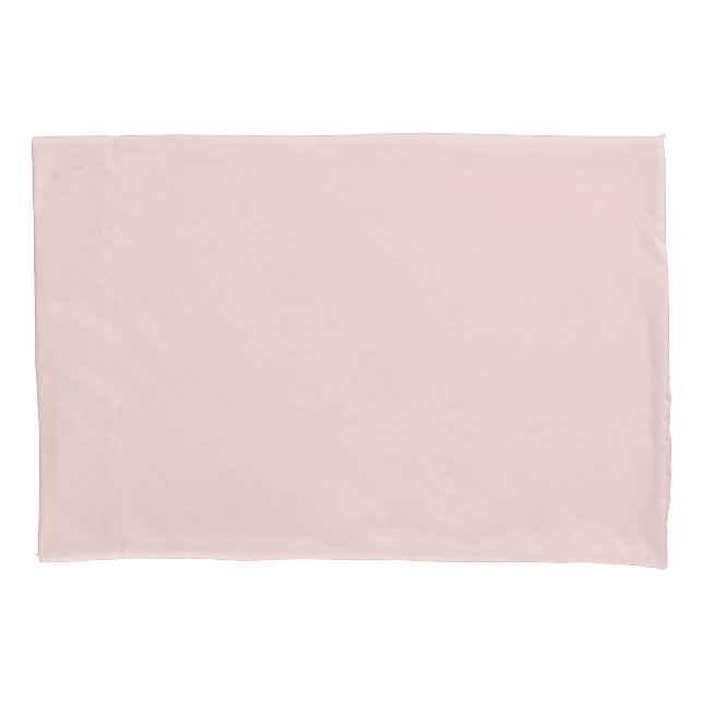 Housse D'oreillers Minuscule rose vif uni élégant chic (devant-gauche)