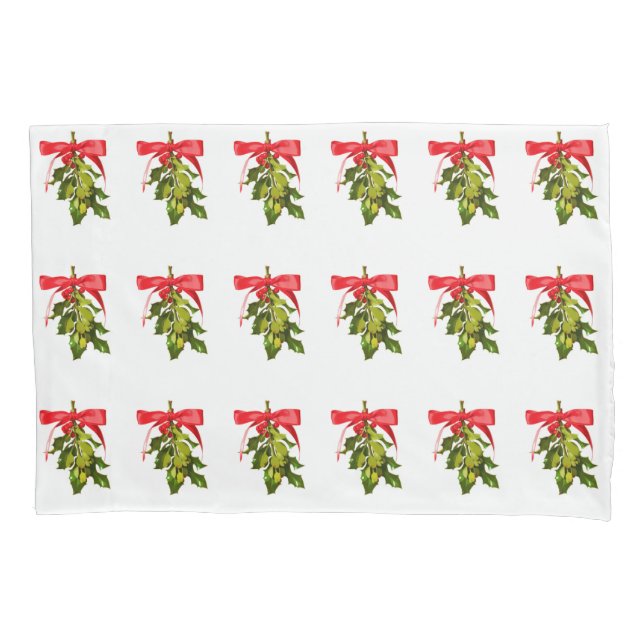 Housse D'oreillers mistletoe (devant)