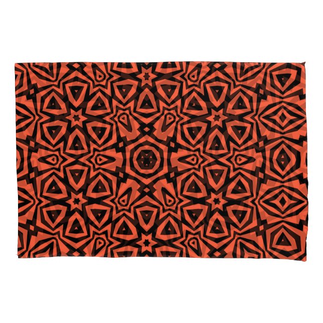 Housse D'oreillers Mode Vintage géométrique motif (devant-gauche)