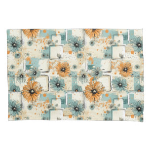 Housse D'oreillers Modèle floral vintage (3)