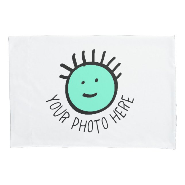 Housse D'oreillers Modèle PILLOWCASE STANDARD Photo personnalisée (devant)