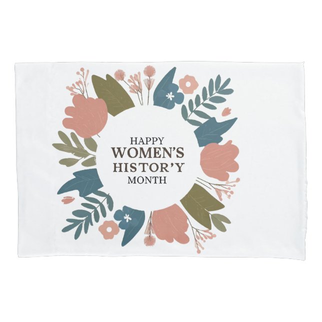 Housse D'oreillers Mois de l'histoire des femmes (devant)