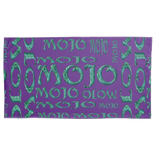 Housse D'oreillers Mojo violet king oreiller