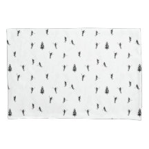 Monochrome Skieurs Alpins Illustration