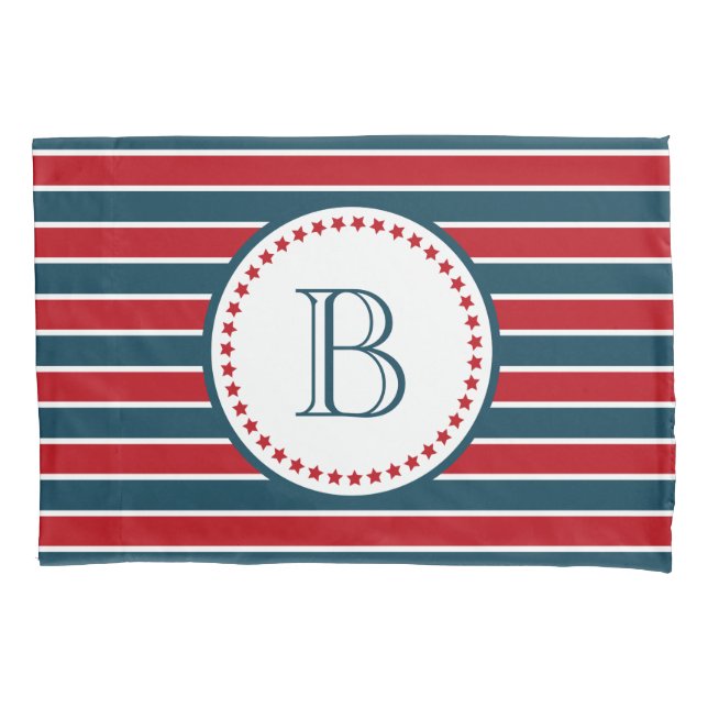 Housse D'oreillers Monogram design (devant)