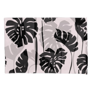 Housse D'oreillers Monstera Abstraite Tropical Palm Art