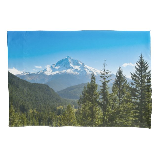 Housse D'oreillers Montagnes | Mt. Hood Oregon (devant)