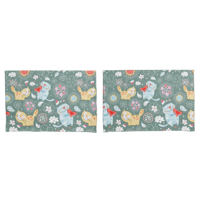 Housse D'oreillers Motif (devant-Set)