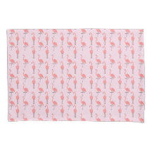 Motif aléatoire d'oiseau flamant rose