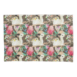 Housse D'oreillers Motif animal tropical