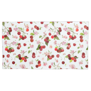 Housse D'oreillers Motif cerise 1