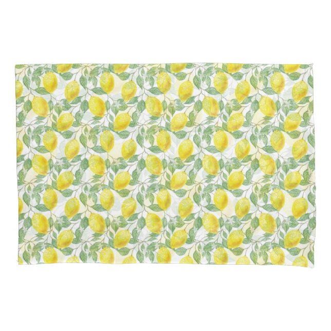 Housse D'oreillers Motif citron (devant)