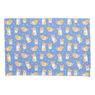 Housse D'oreillers Motif Cute Corgi