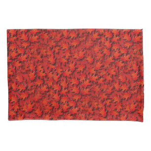 Housse D'oreillers Motif d'art naturel Feuille chêne