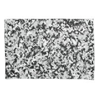 Motif de camouflage Gris Blanc Arctique Noir