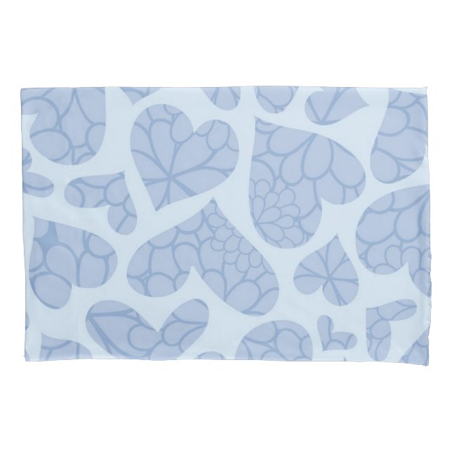 Housse D'oreillers Motif de coeur (devant)