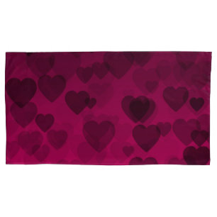 Housse D'oreillers Motif de coeur 18